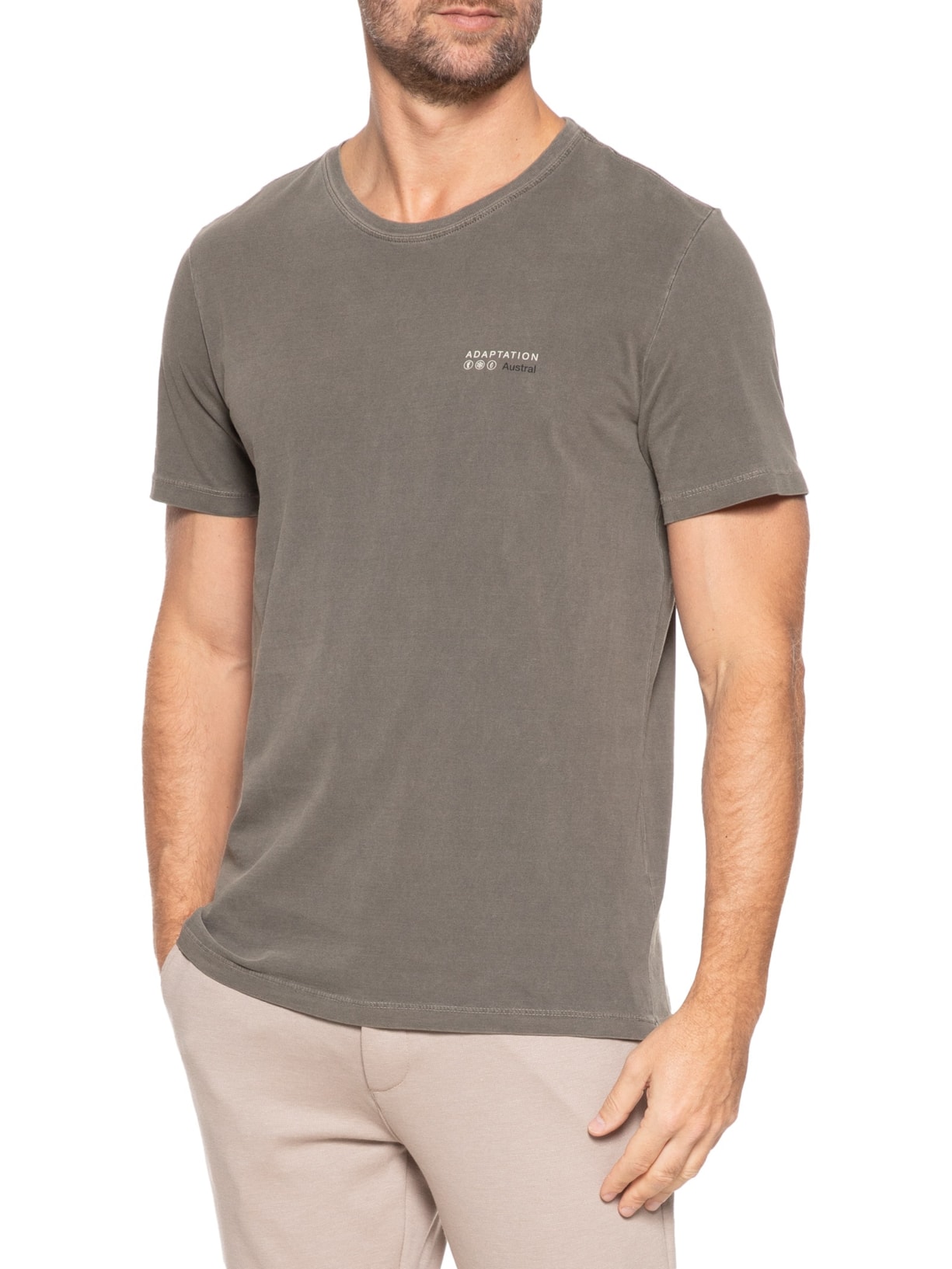 Camiseta Masculina Adaptation Marrom Austral