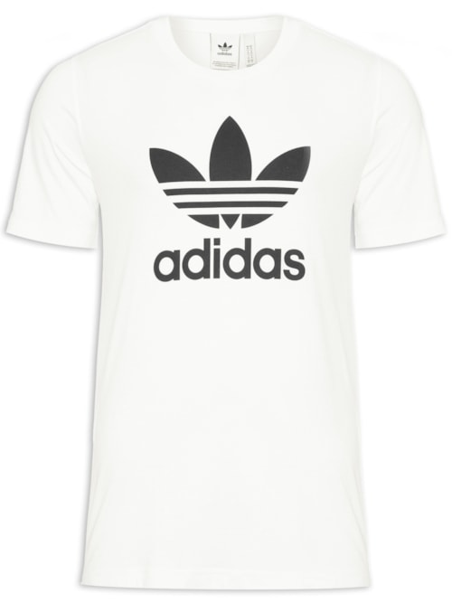 Camiseta Masculina Adicolor Classics Trefoil - Off White