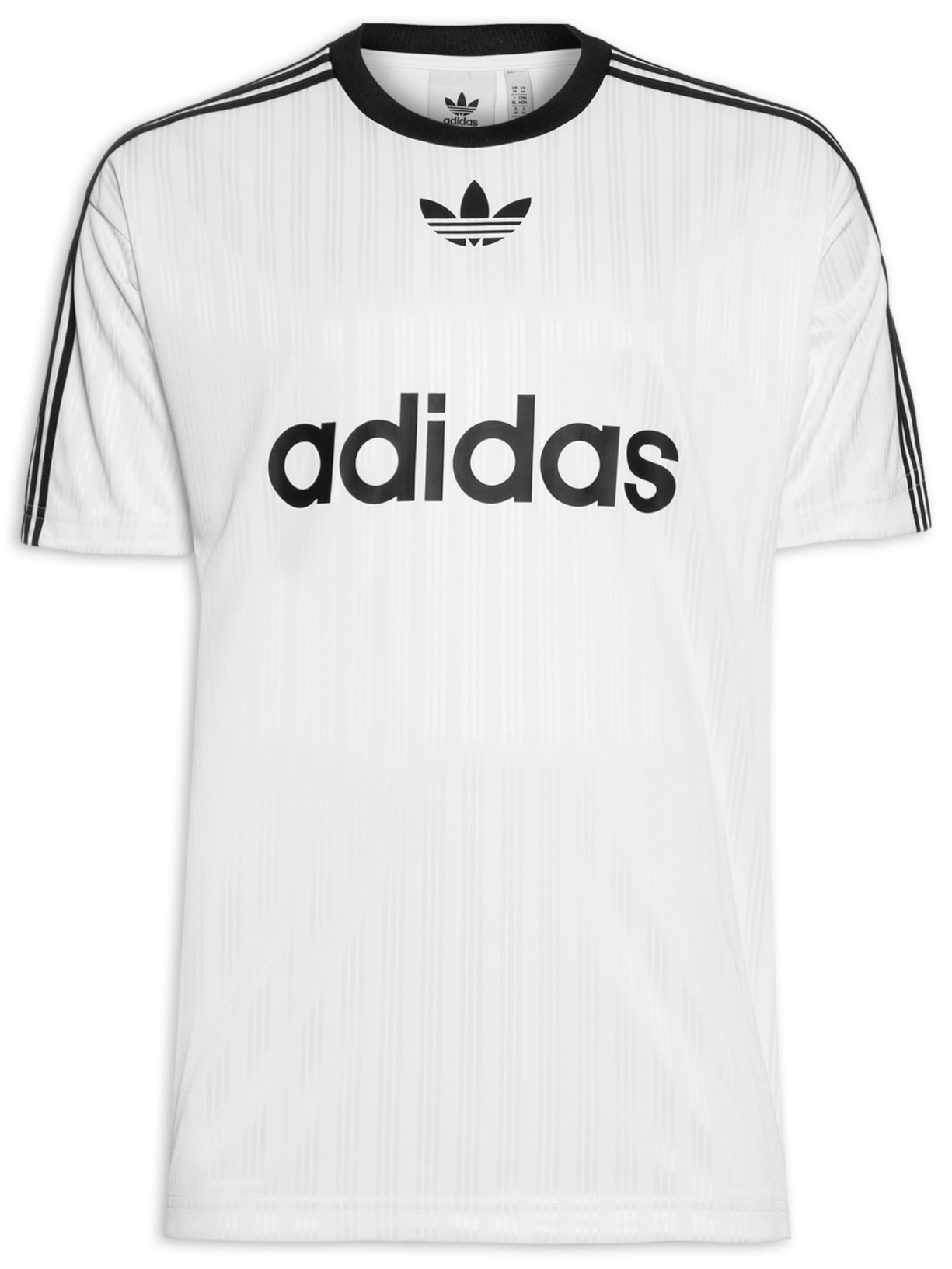 Camiseta Masculina Adicolor Poly - Branco