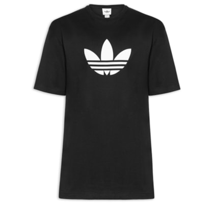 Camiseta Masculina Adicolor Trefoil - Preto