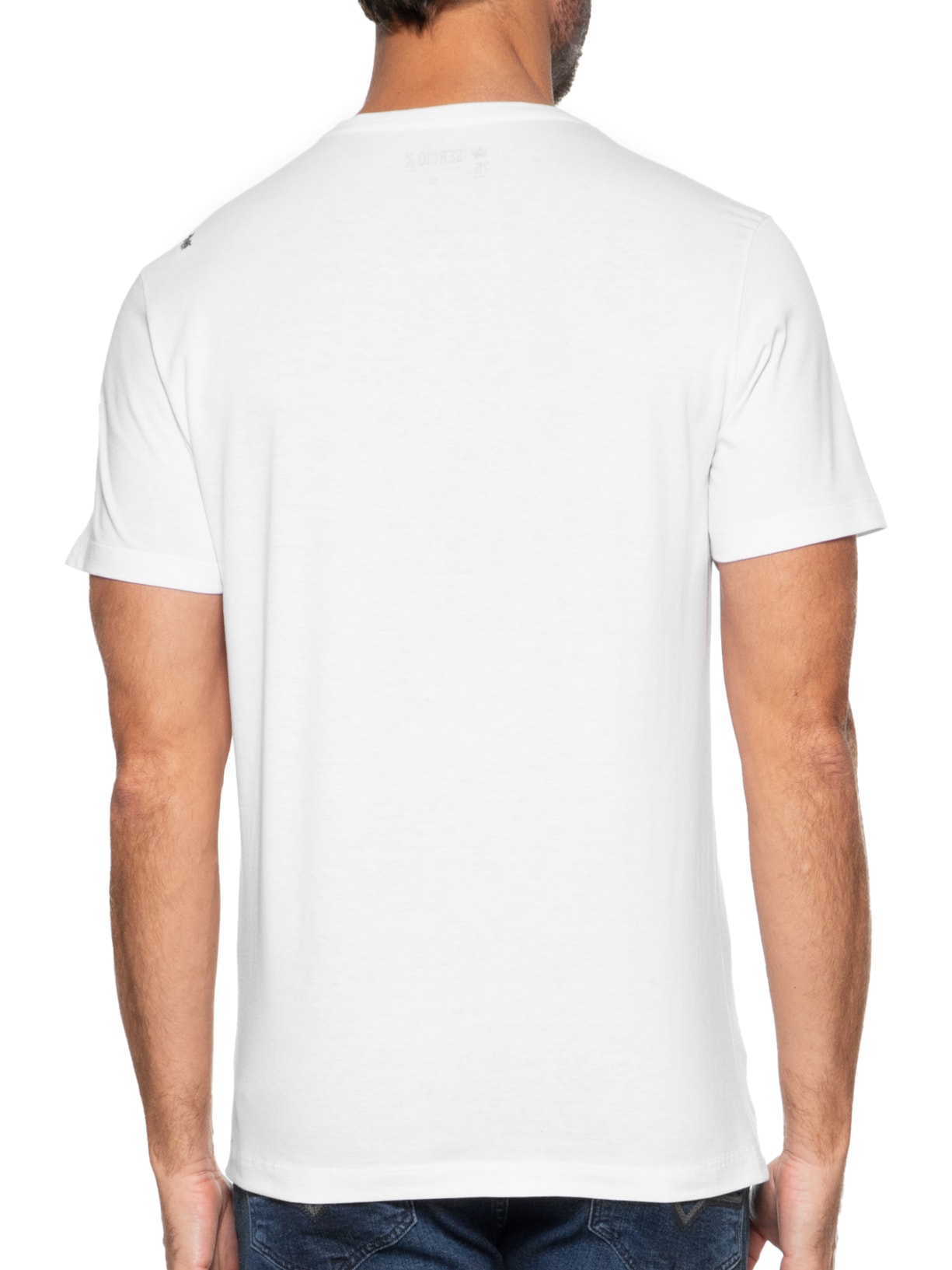 Camiseta Masculina Agroboy In The House Branco Sergio K
