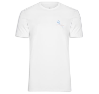 Camiseta Masculina Água Viva - Branco