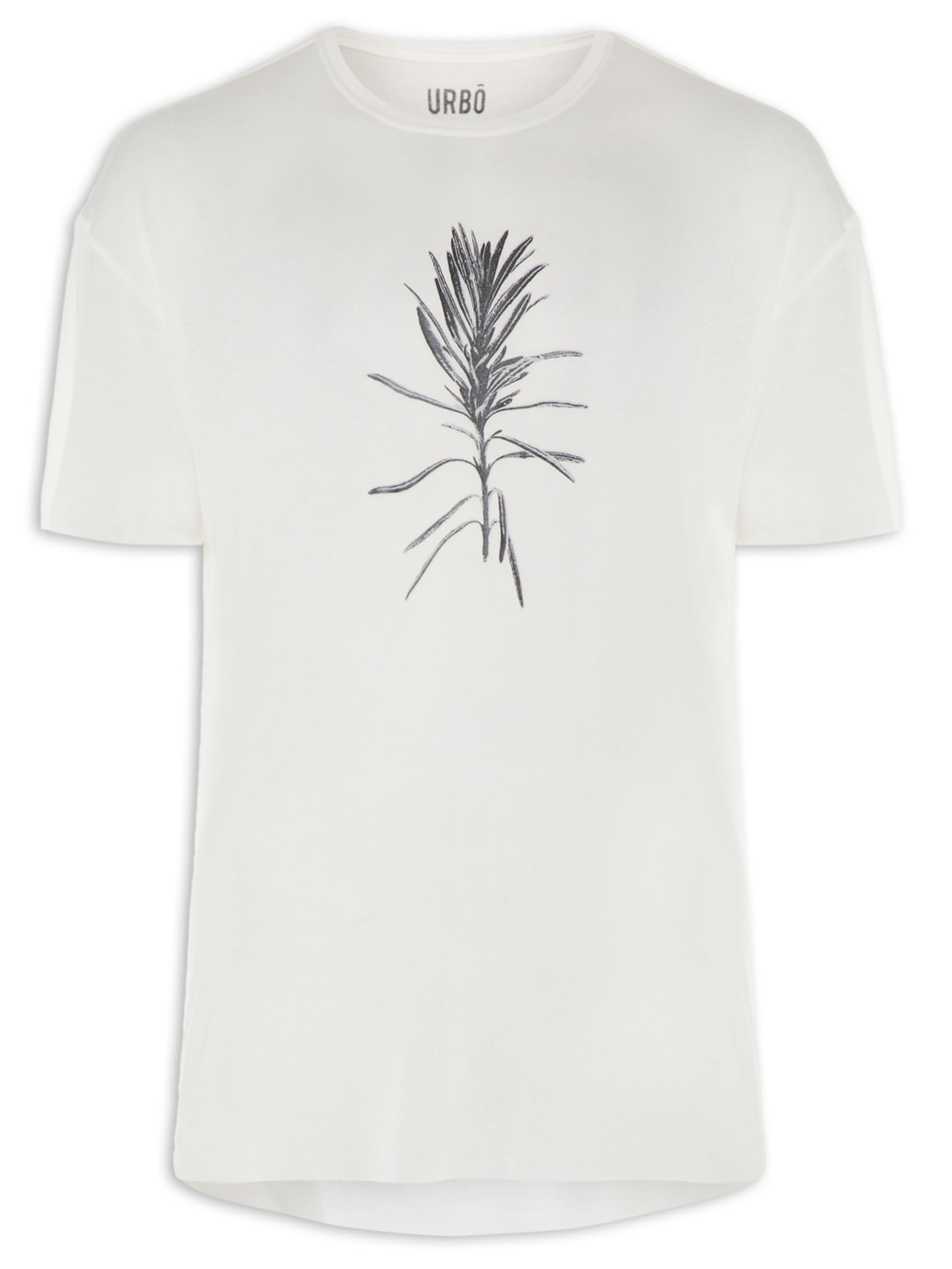 Camiseta Masculina Alecrim - Off White
