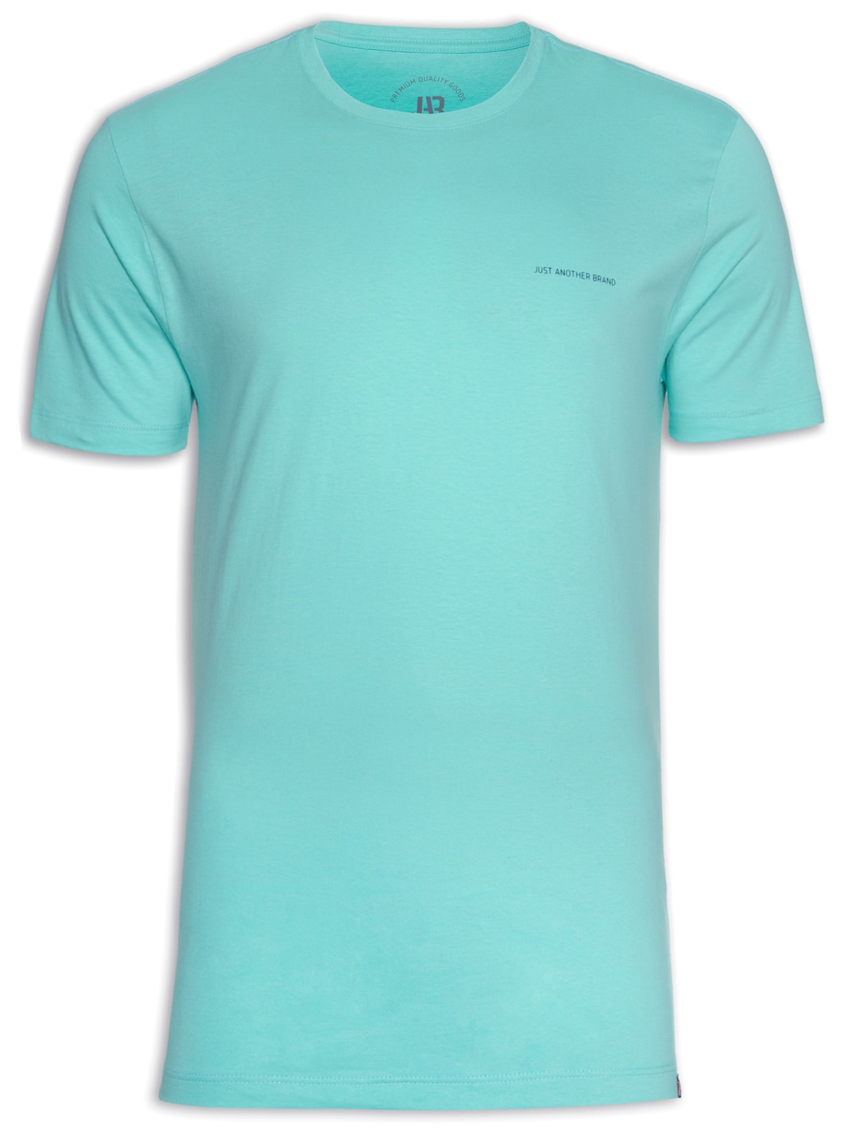 Camiseta Masculina Algodão Básica Logo - Verde
