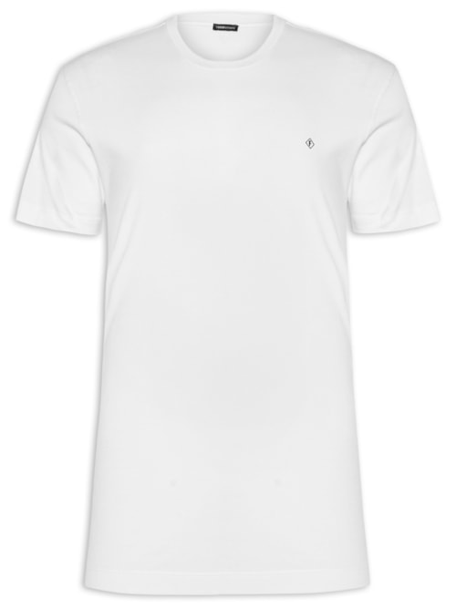Camiseta Masculina Algodão - Branco