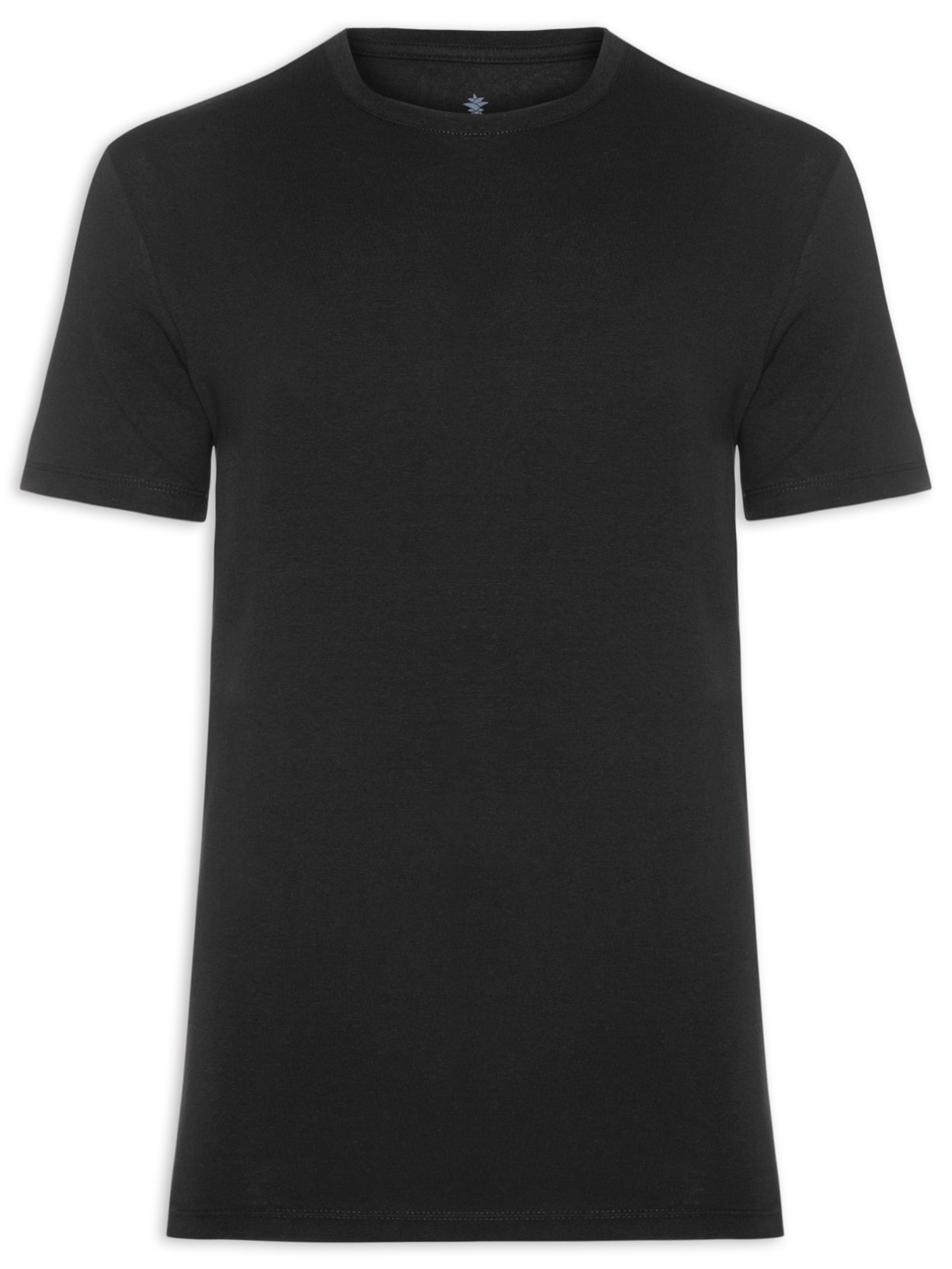 Camiseta Masculina Algodão Egípcio - Preto