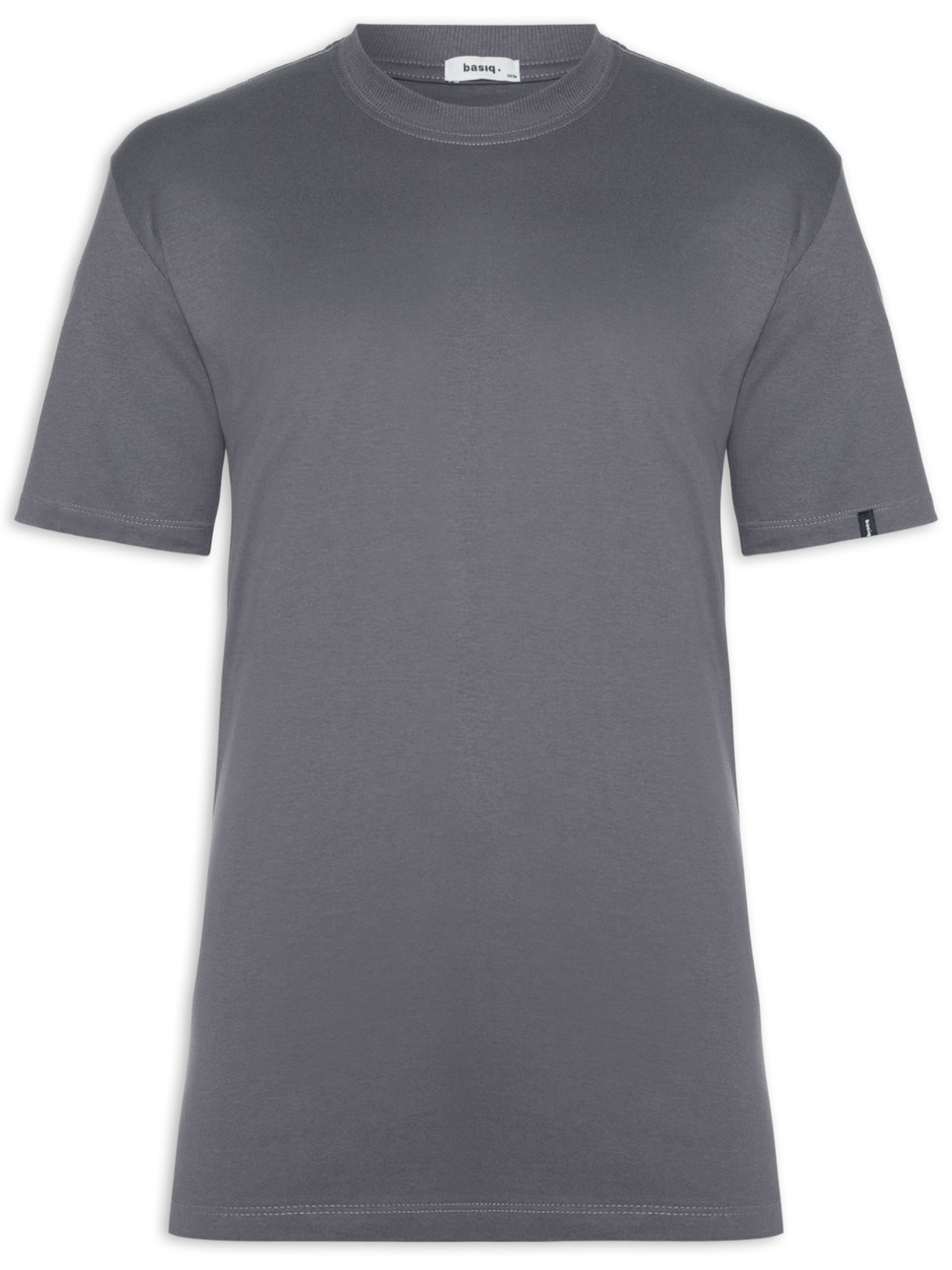 Camiseta Masculina Algodão Oversized Streetwear - Cinza