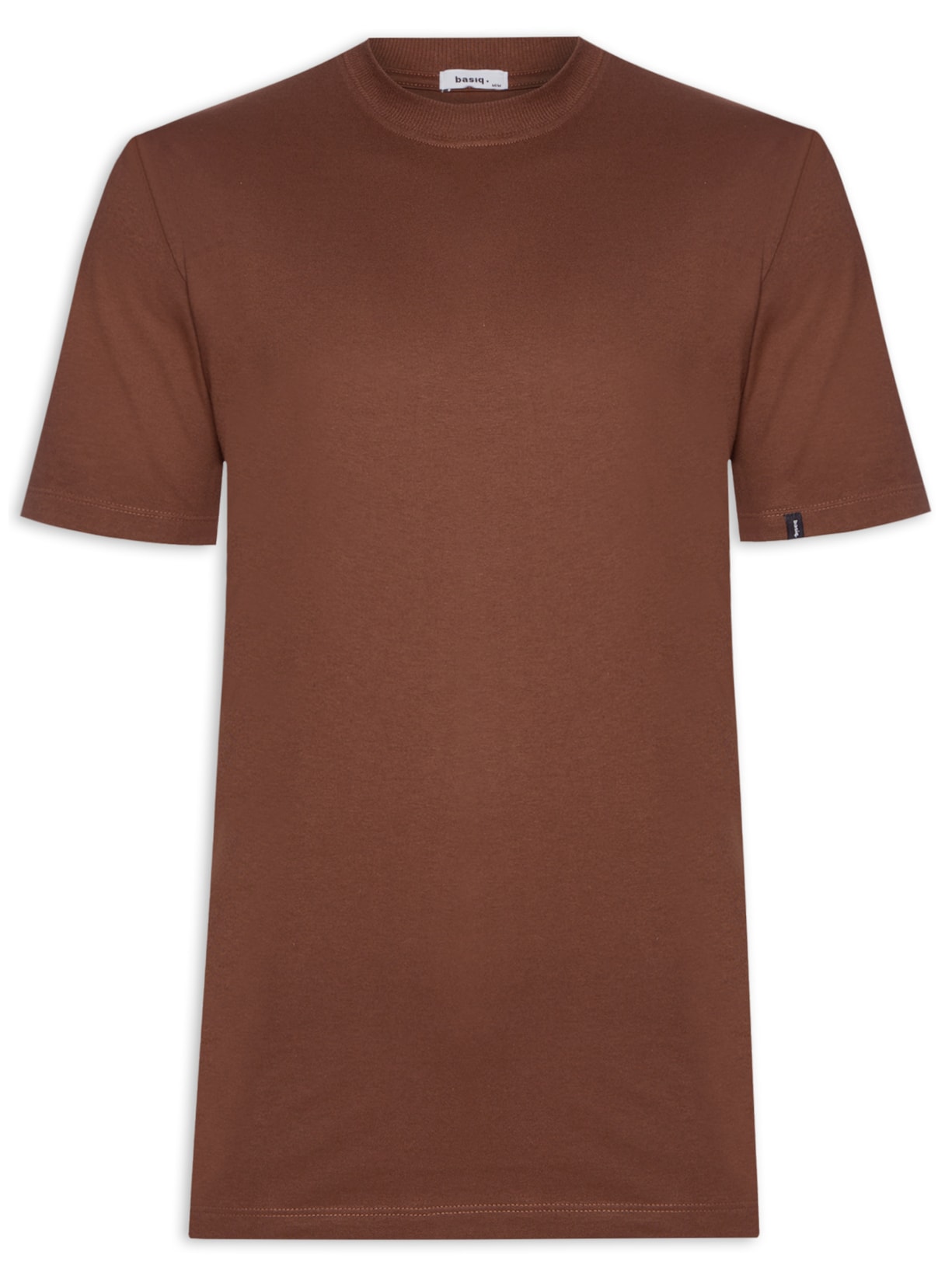 Camiseta Masculina Algodão Oversized Streetwear - Marrom