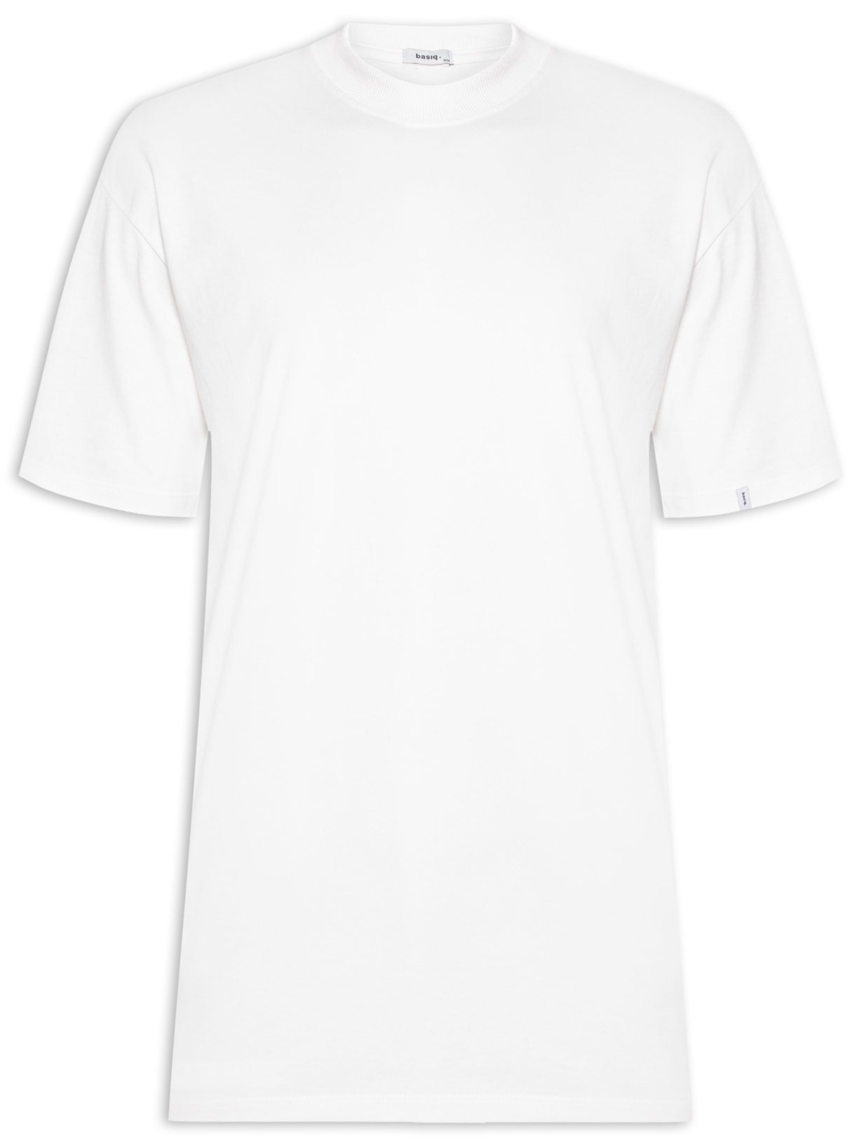 Camiseta Masculina Algodão Oversized Streetwear - Off White