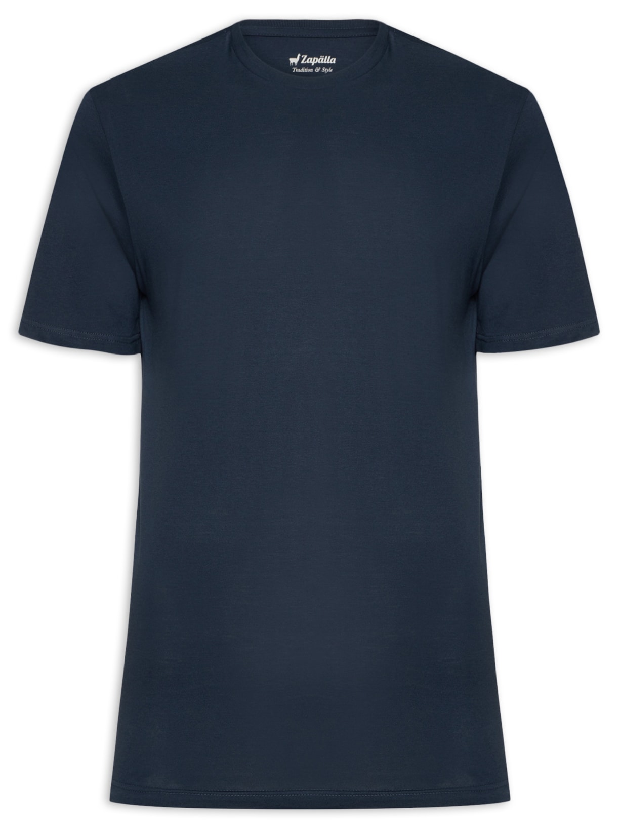 Camiseta Masculina Algodão Pima - Azul