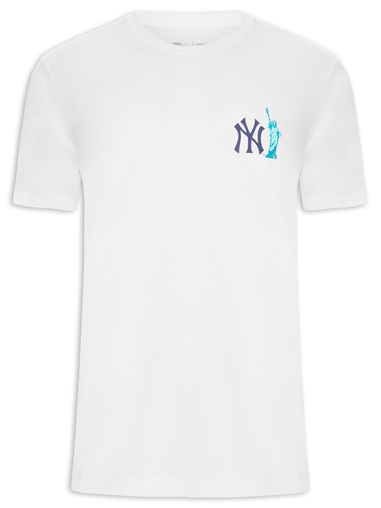 Camiseta Masculina All Core Mlb Neyyan - Branco