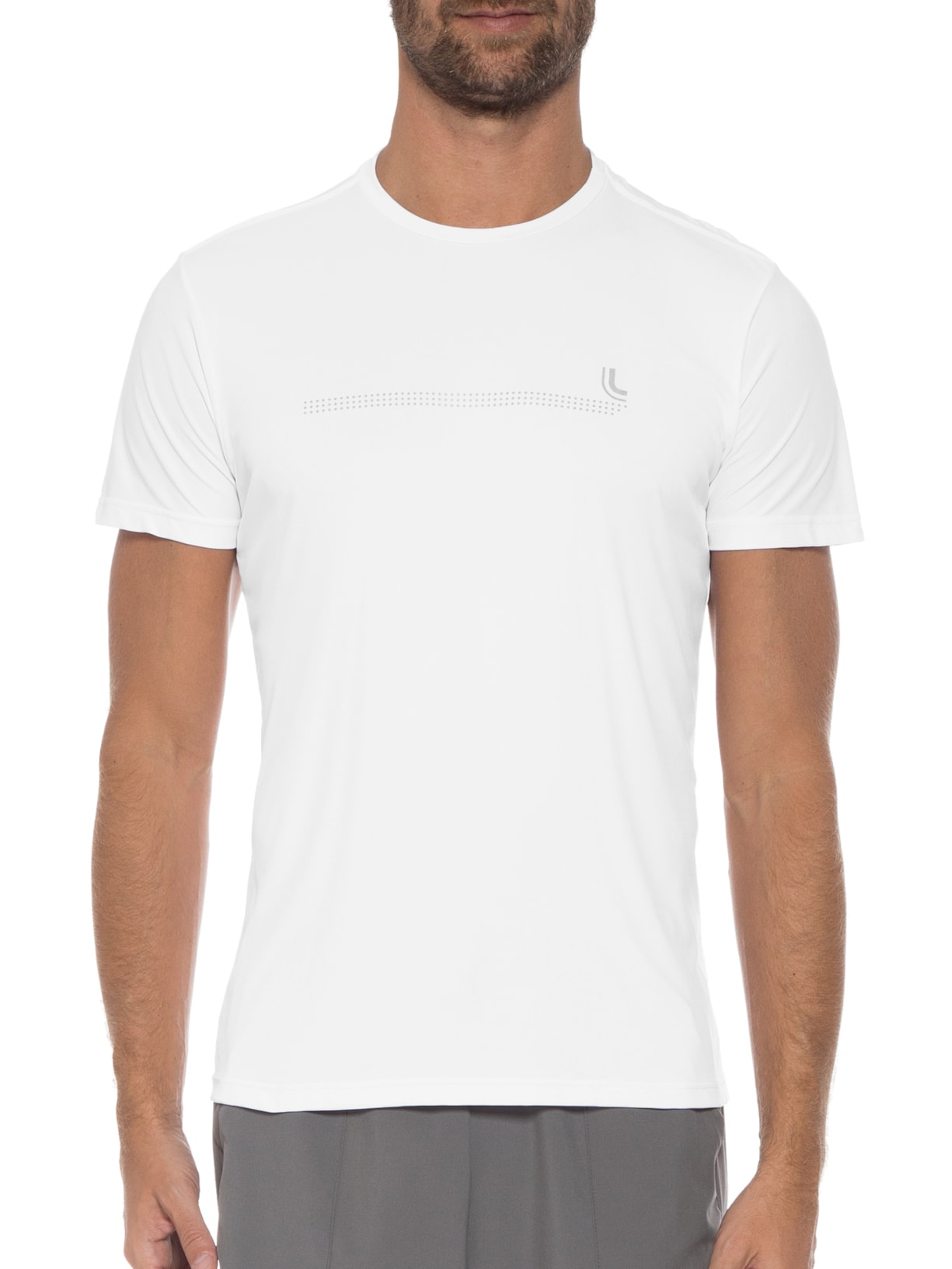Camiseta Masculina Am Basica Ii Branco Lupo