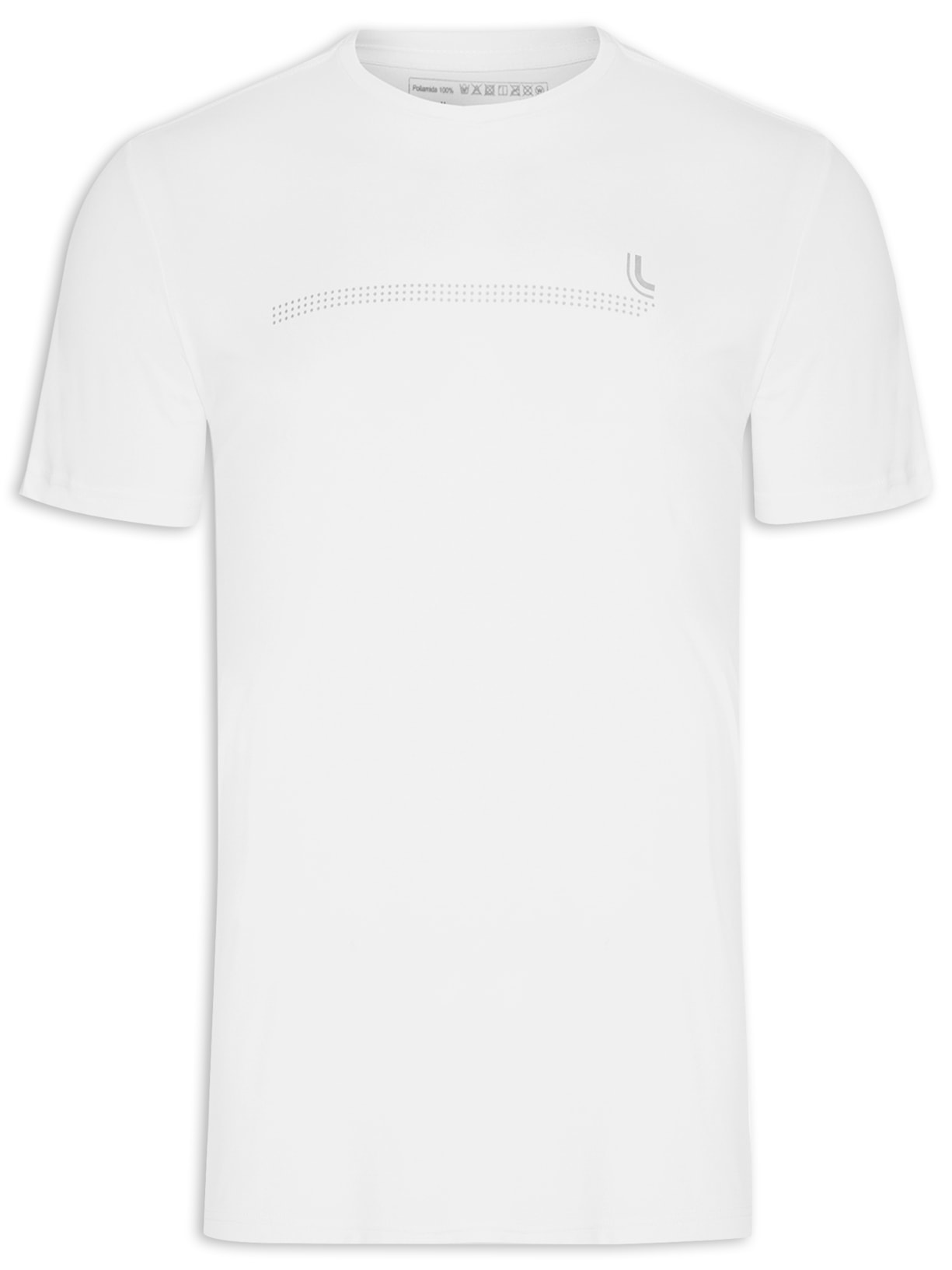 Camiseta Masculina Am Basica Ii Branco Lupo