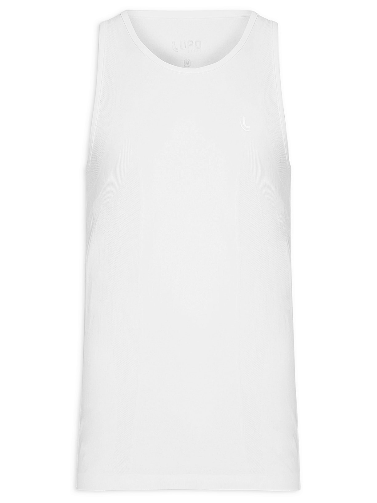 Camiseta Masculina Am Regata Branco Lupo