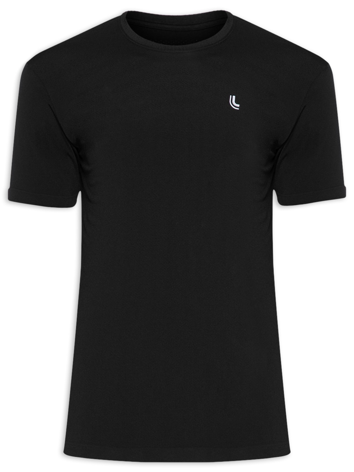 Camiseta Masculina Am Seamless Free - Preto