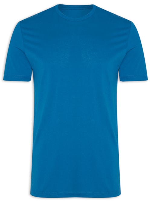 Camiseta Masculina Am Sport Pima - Azul