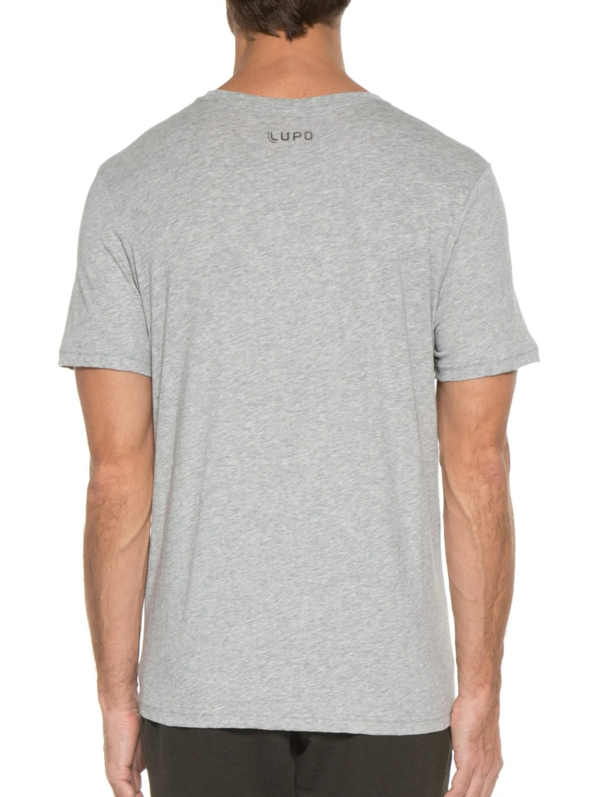 Camiseta Masculina Am Sport Pima Cinza Lupo