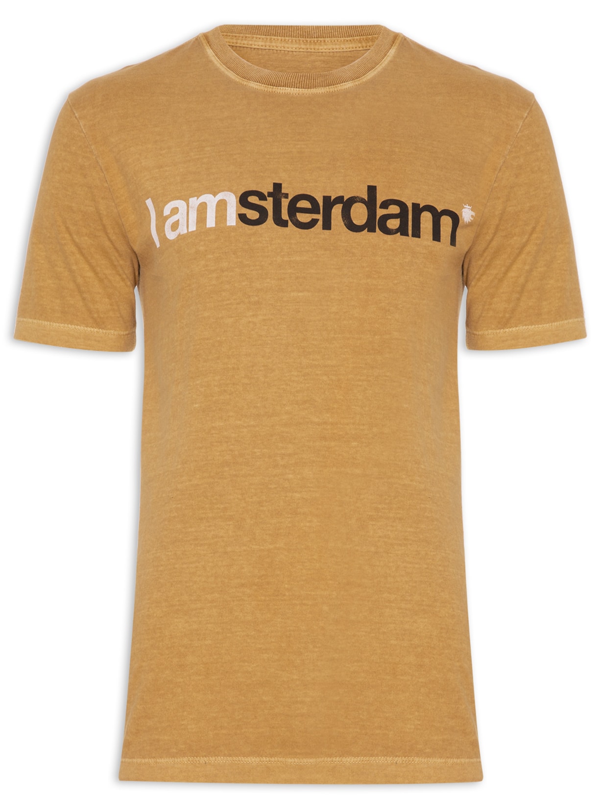 Camiseta Masculina Amsterdam - Amarelo