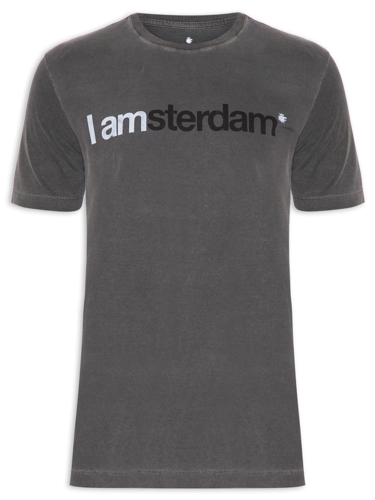 Camiseta Masculina Amsterdam - Preto