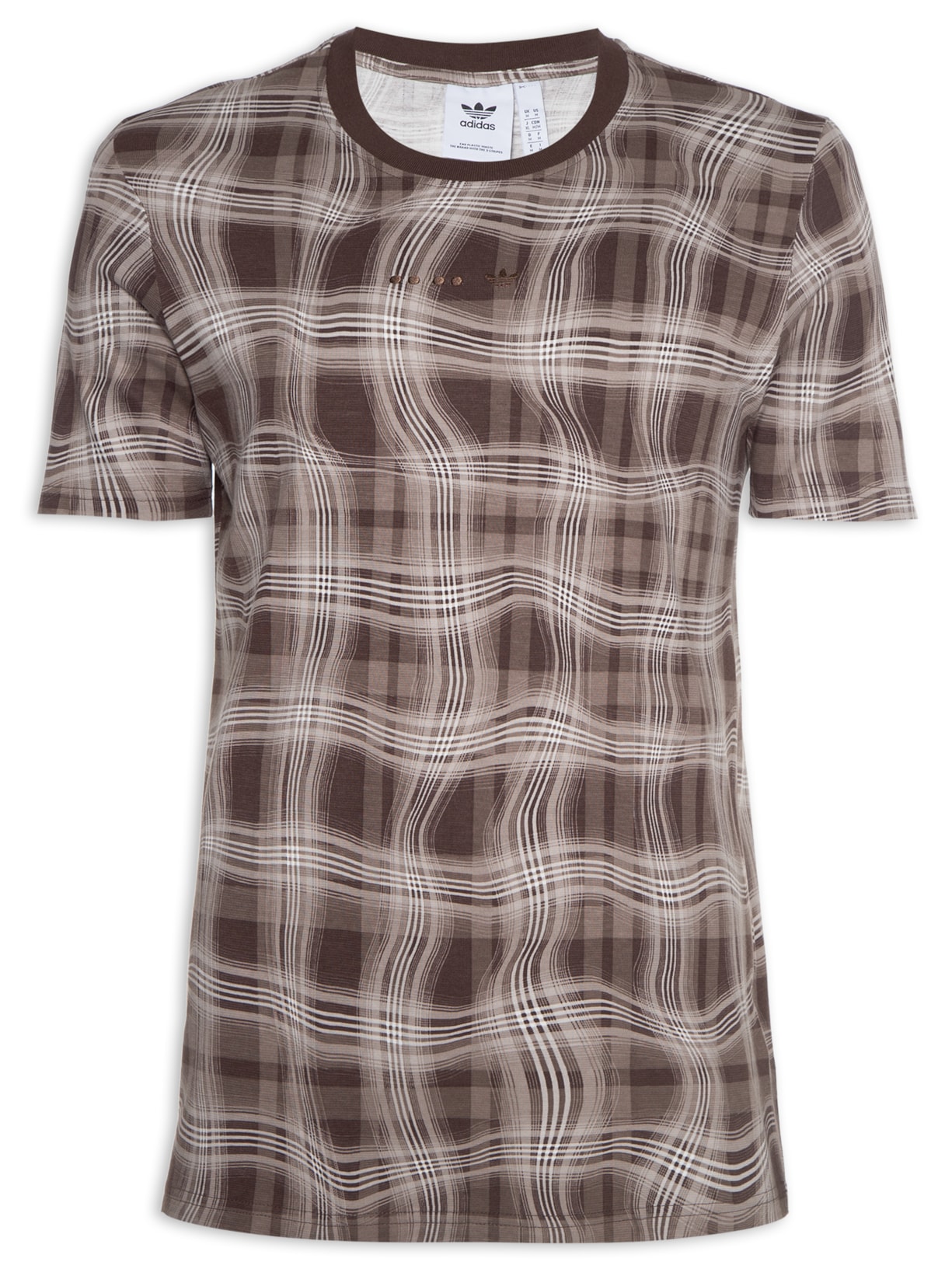 Camiseta Masculina Aop S - Marrom