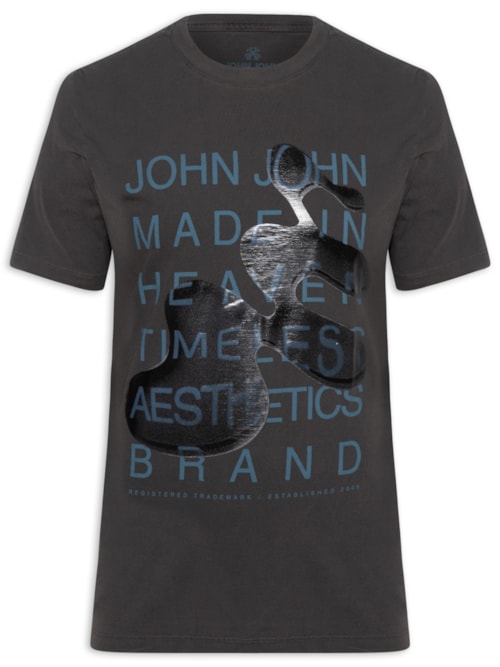 Camiseta Masculina Aqua Base - Preto