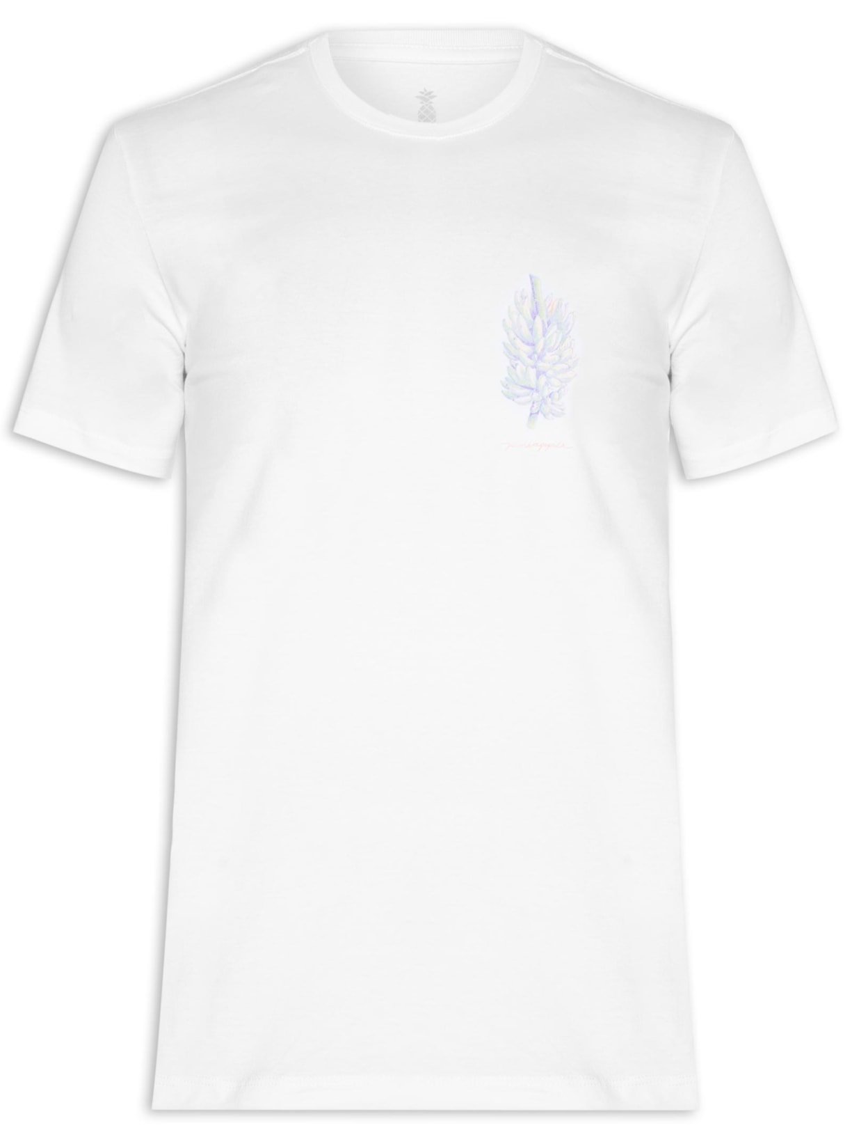 Camiseta Masculina Aquarela Bananas - Branco