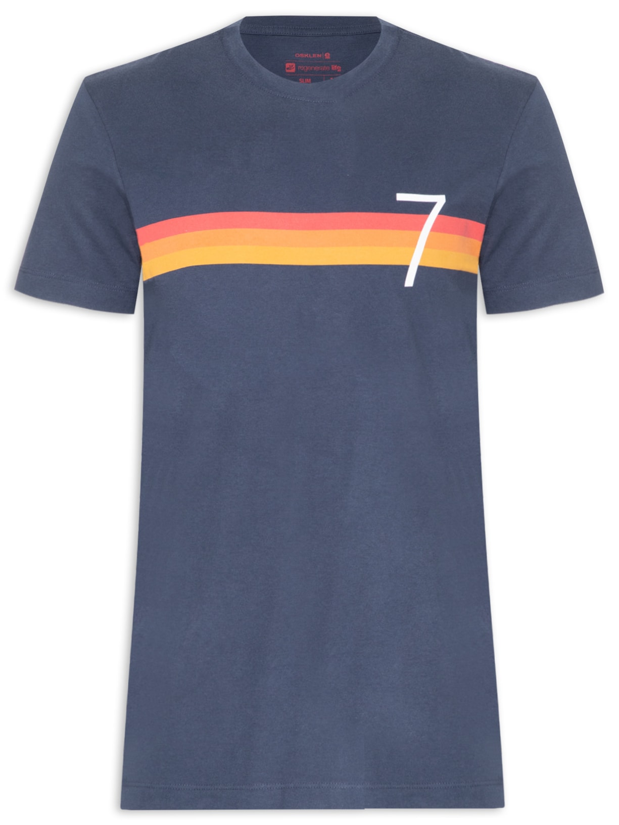 Camiseta Masculina Arpex Sunset Manga Curta - Azul