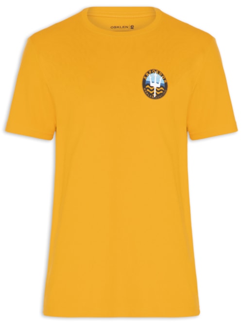 Camiseta Masculina Arpoador Symbol - Amarelo