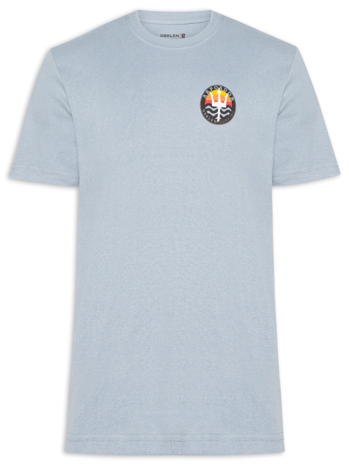 Camiseta Masculina Arpoador Symbol Azul Osklen