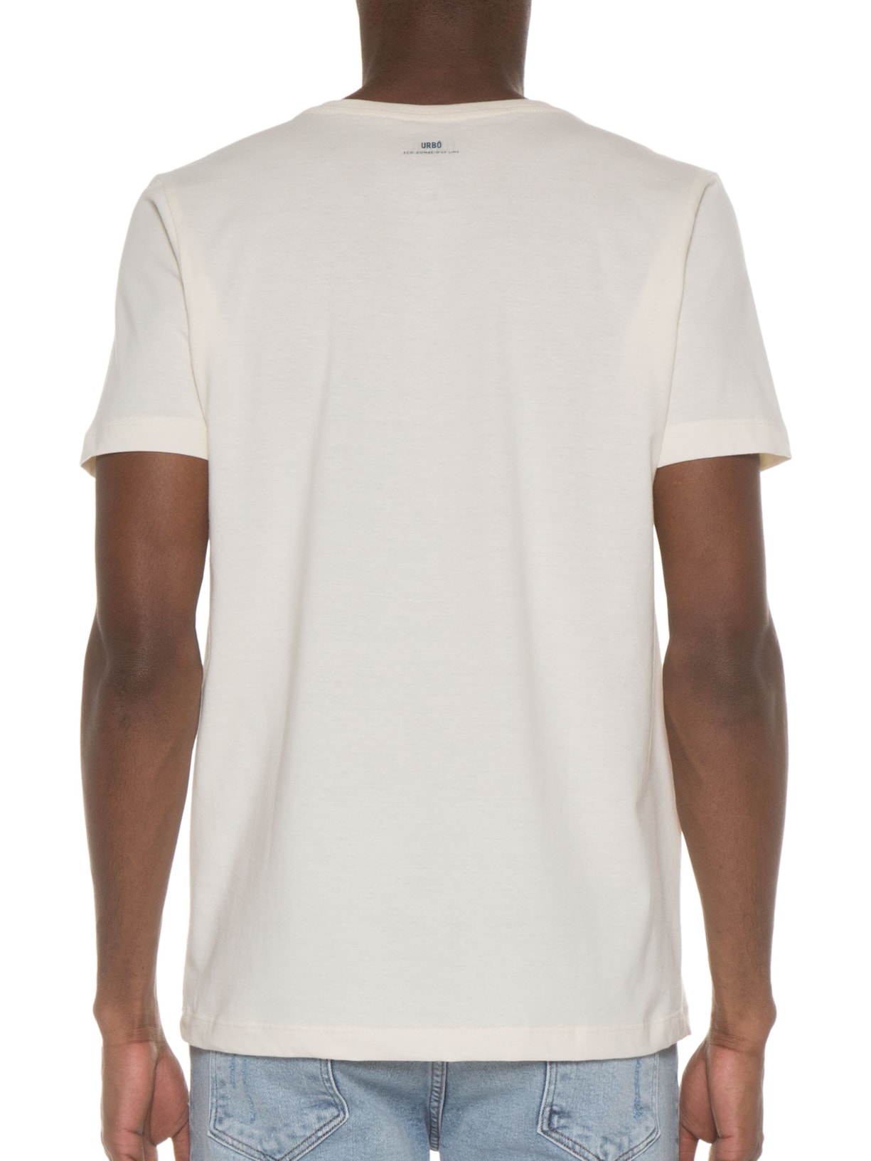 Camiseta Masculina Art Is Freedom Natural Off White Urbô