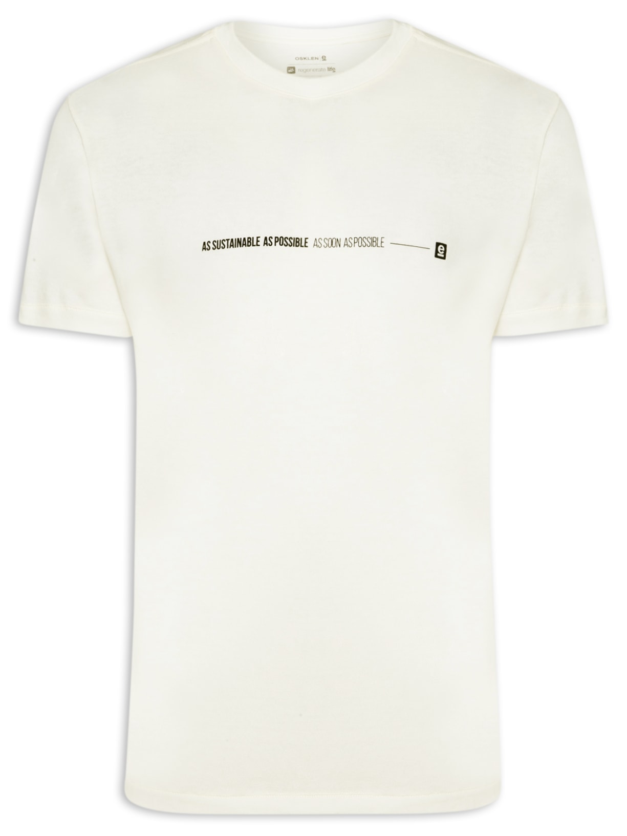 Camiseta Masculina Asap E - Off White