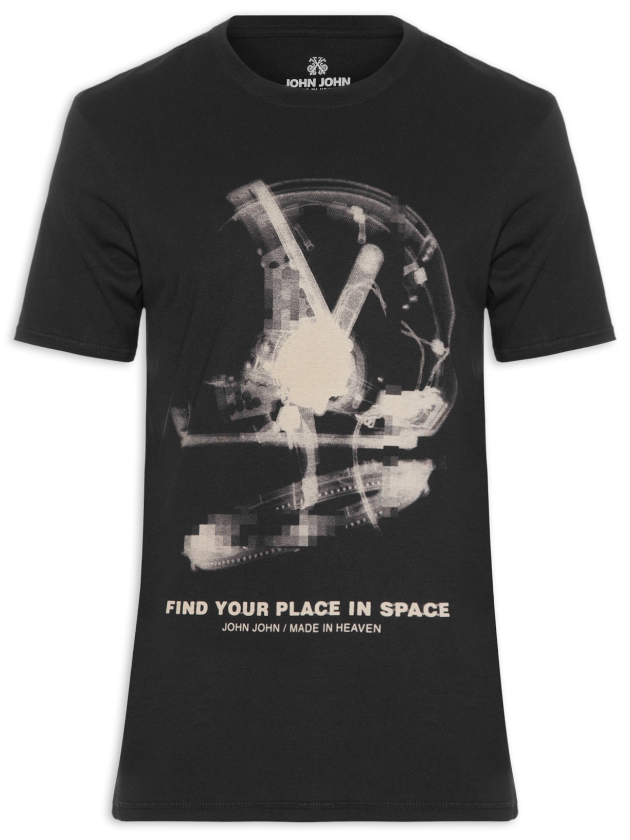 Camiseta Masculina Astronaut - Preto