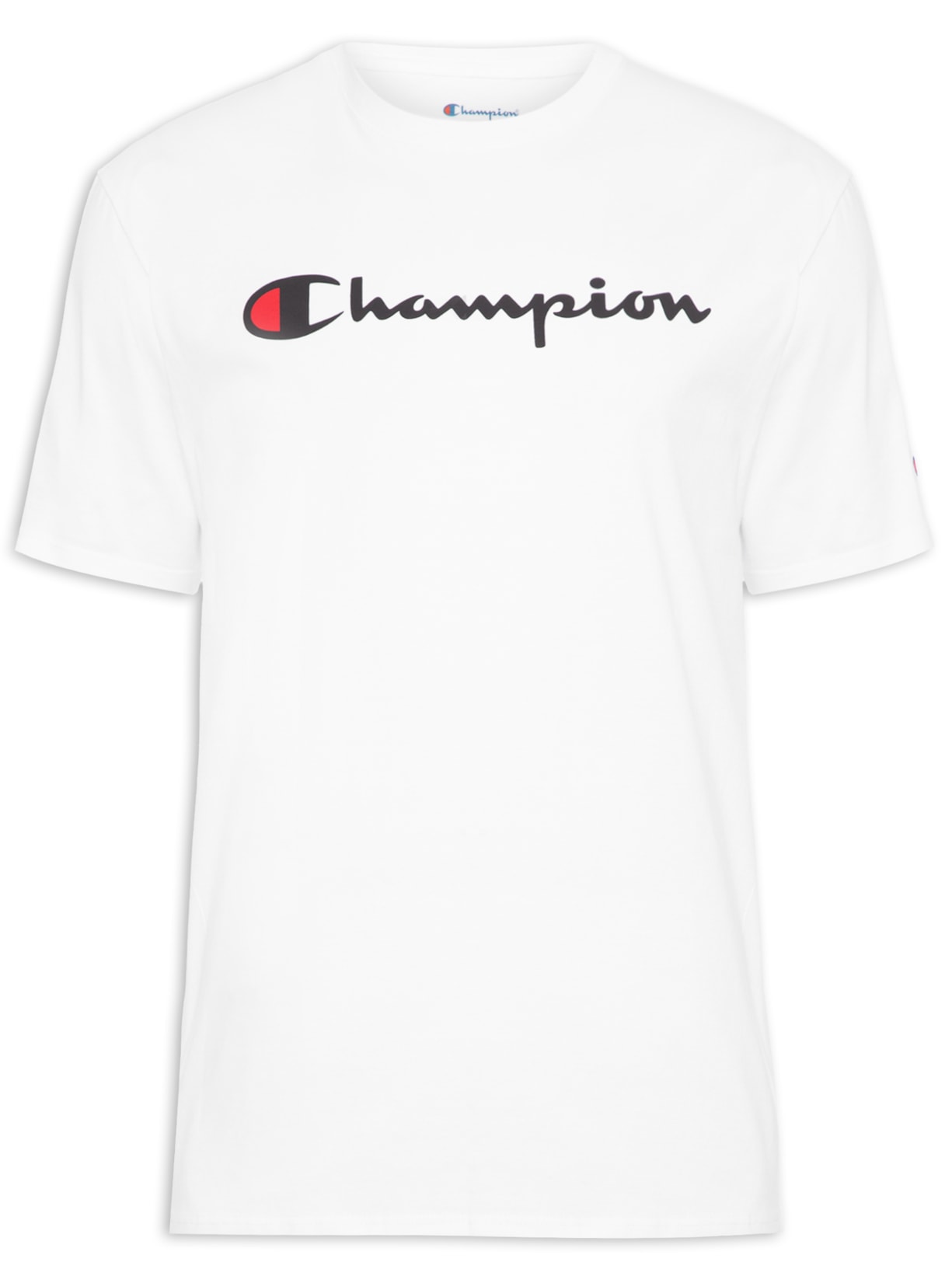 Camiseta Masculina Ath Classic Script Logo Tee - Branco