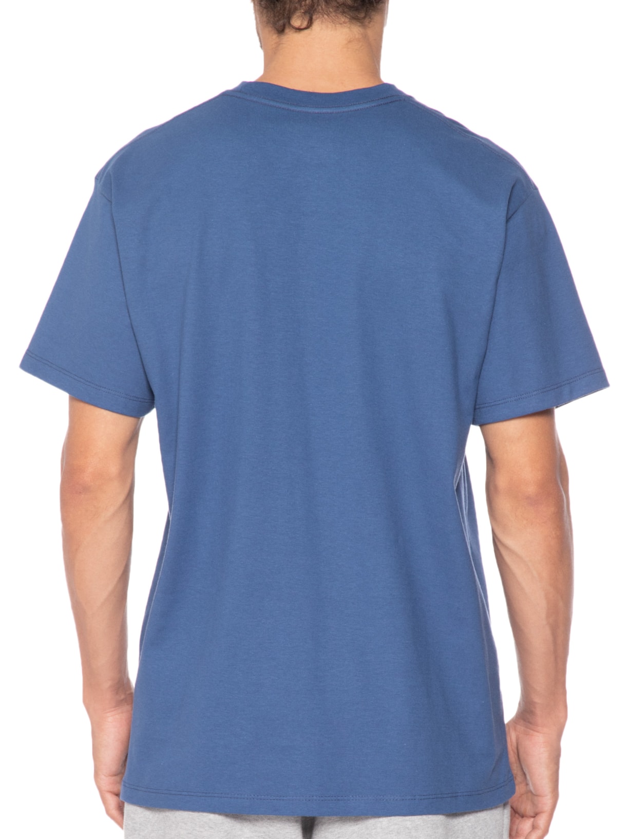 Camiseta Masculina Ath Mini Script Logo Ink Azul Champion
