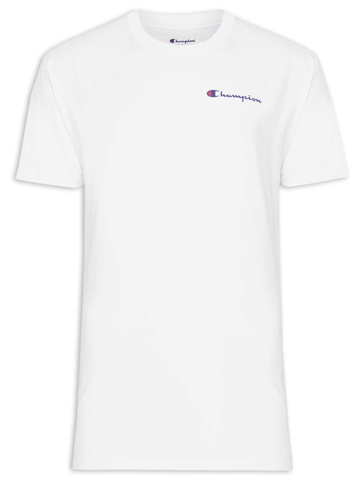 Camiseta Masculina Ath Mini Script Logo Ink Branco Champion
