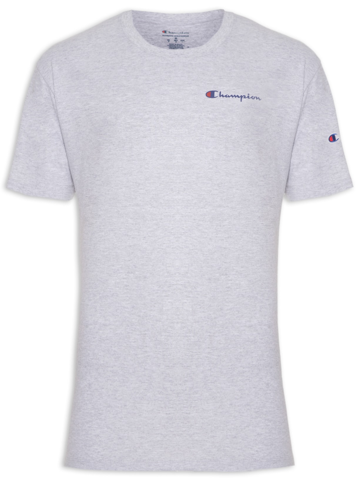 Camiseta Masculina Ath Mini Script Logo Ink - Cinza