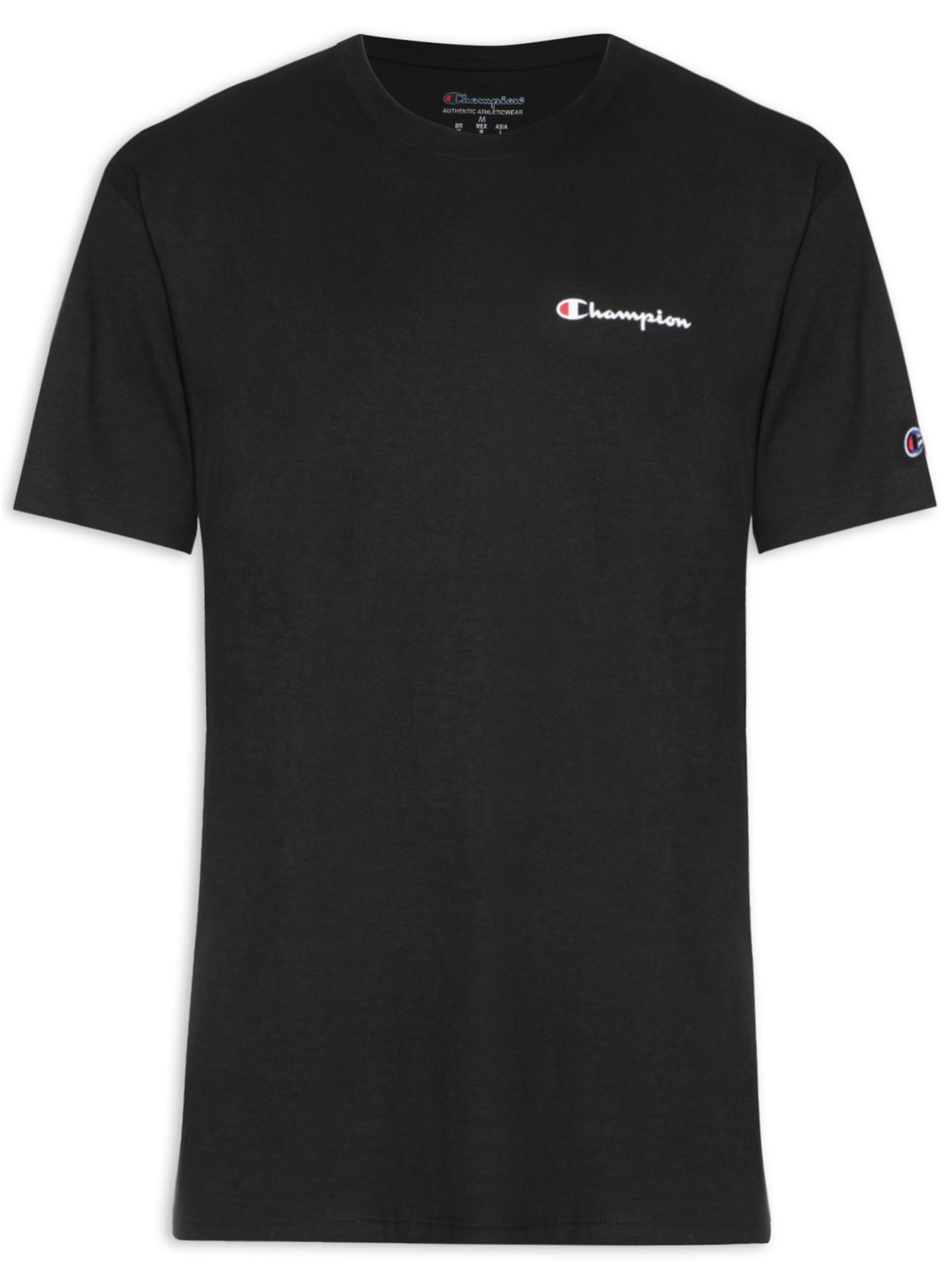 Camiseta Masculina Ath Mini Script Logo Ink - Preto