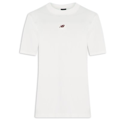 Camiseta Masculina Athletics Graphic - Off White
