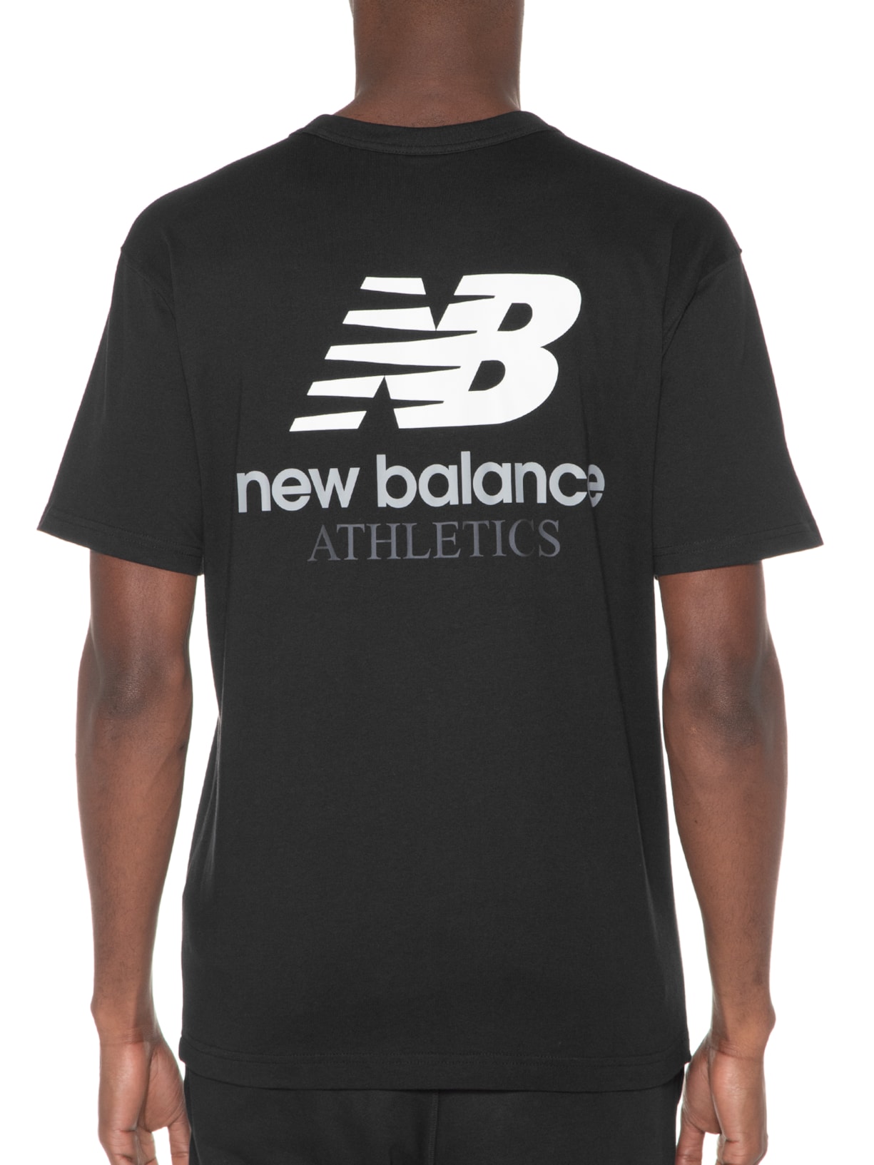 Camiseta Masculina Athletics Graphic Preto New Balance