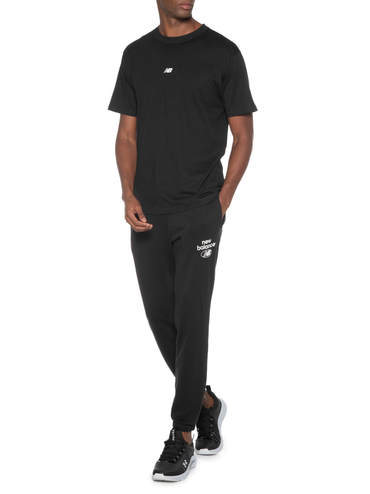 Camiseta Masculina Athletics Graphic Preto New Balance