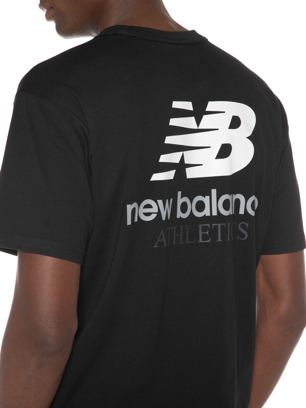 Camiseta Masculina Athletics Graphic Preto New Balance