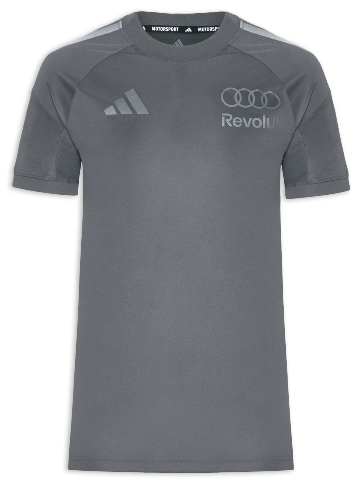 Camiseta Masculina Audi Revolut Driver - Cinza