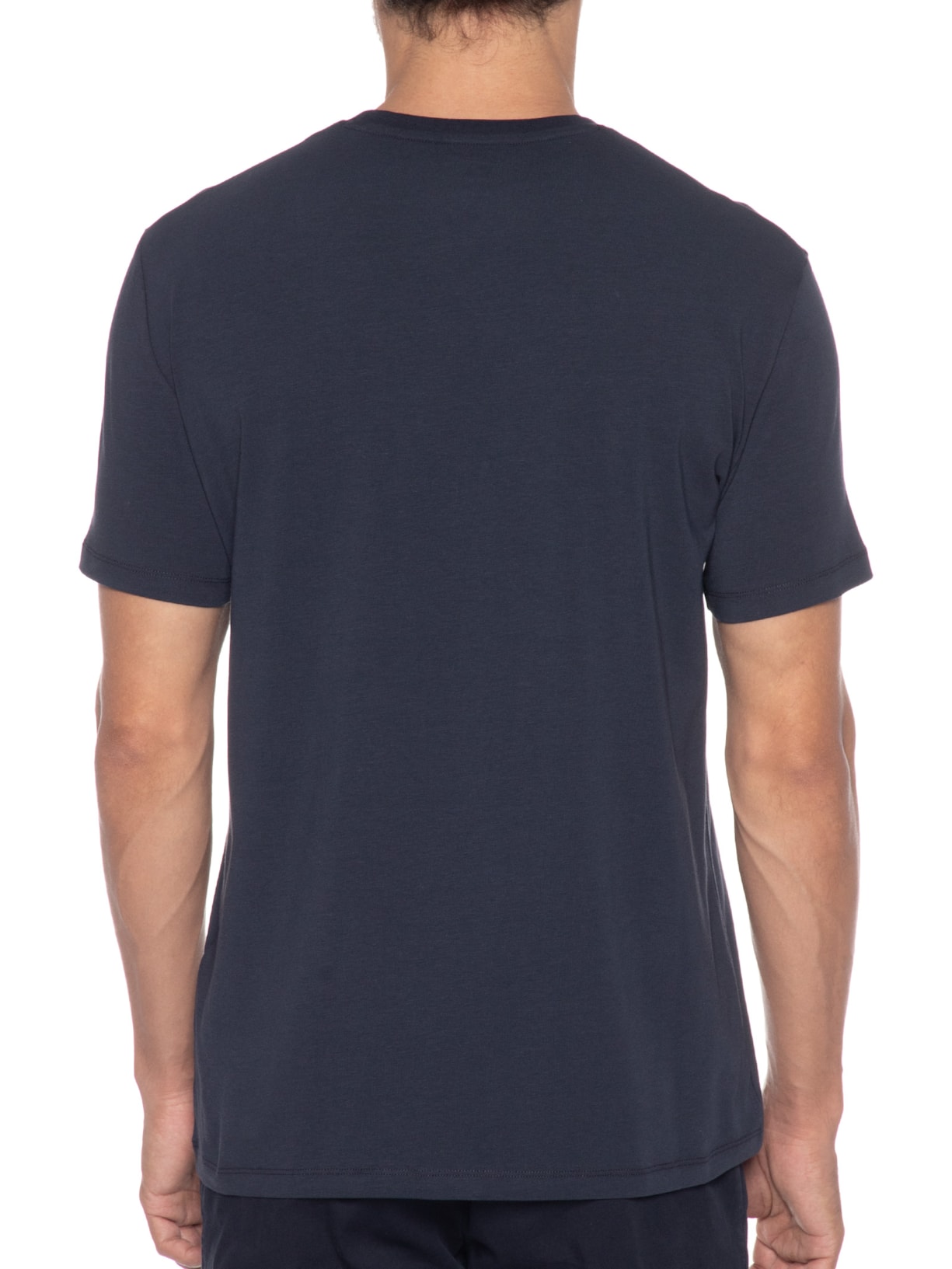 Camiseta Masculina Azul Armani Exchange