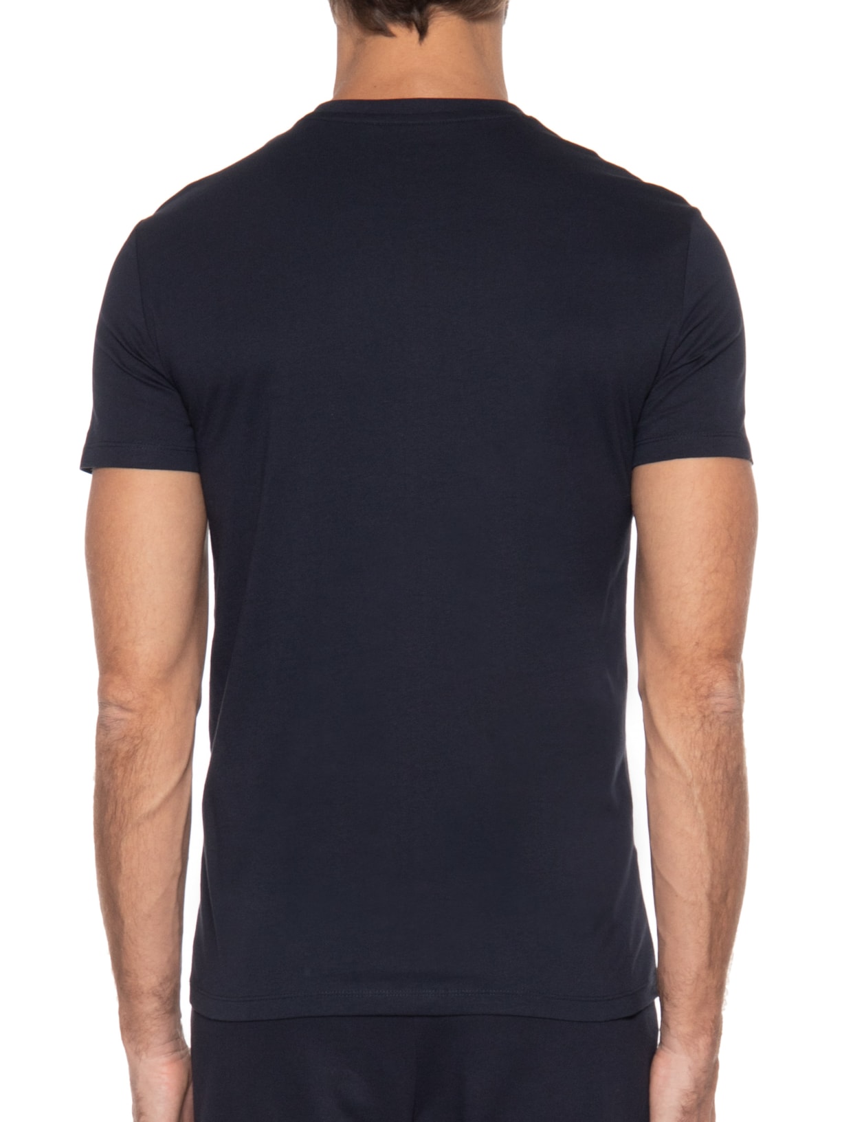 Camiseta Masculina Azul Armani Exchange