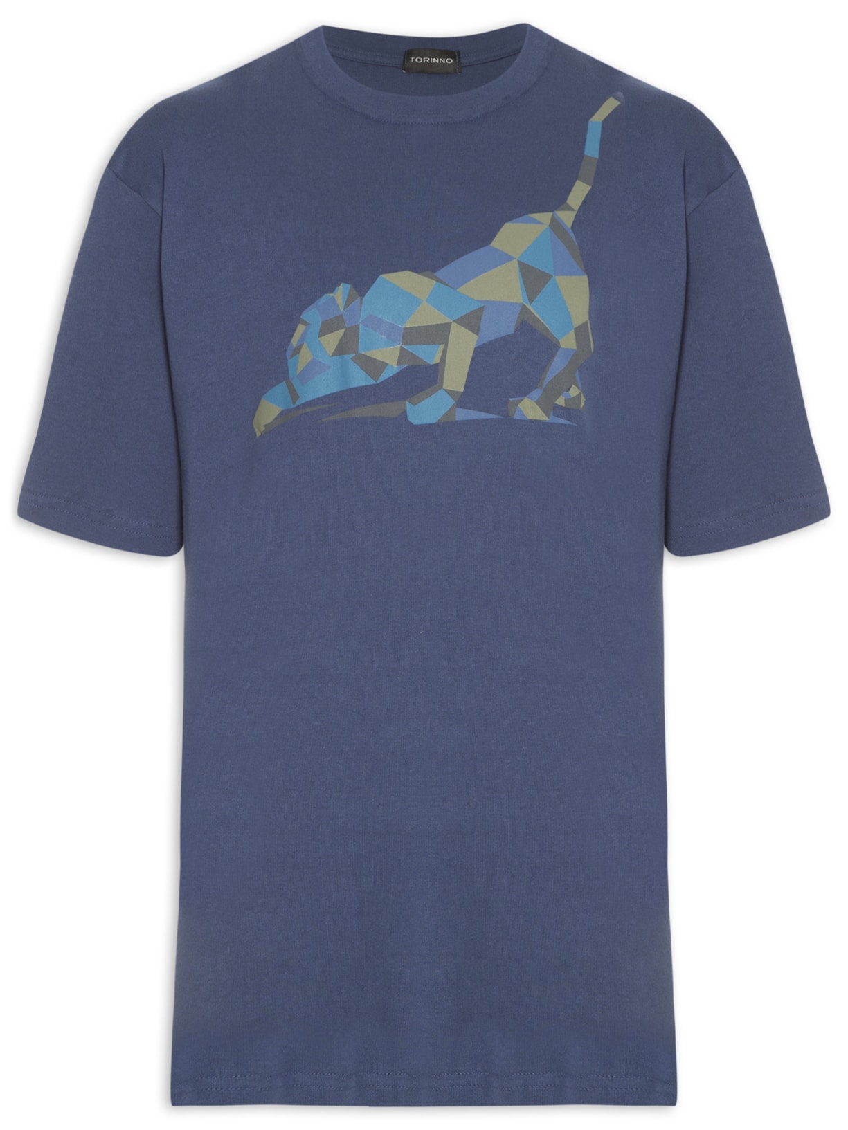 Camiseta Masculina - Azul