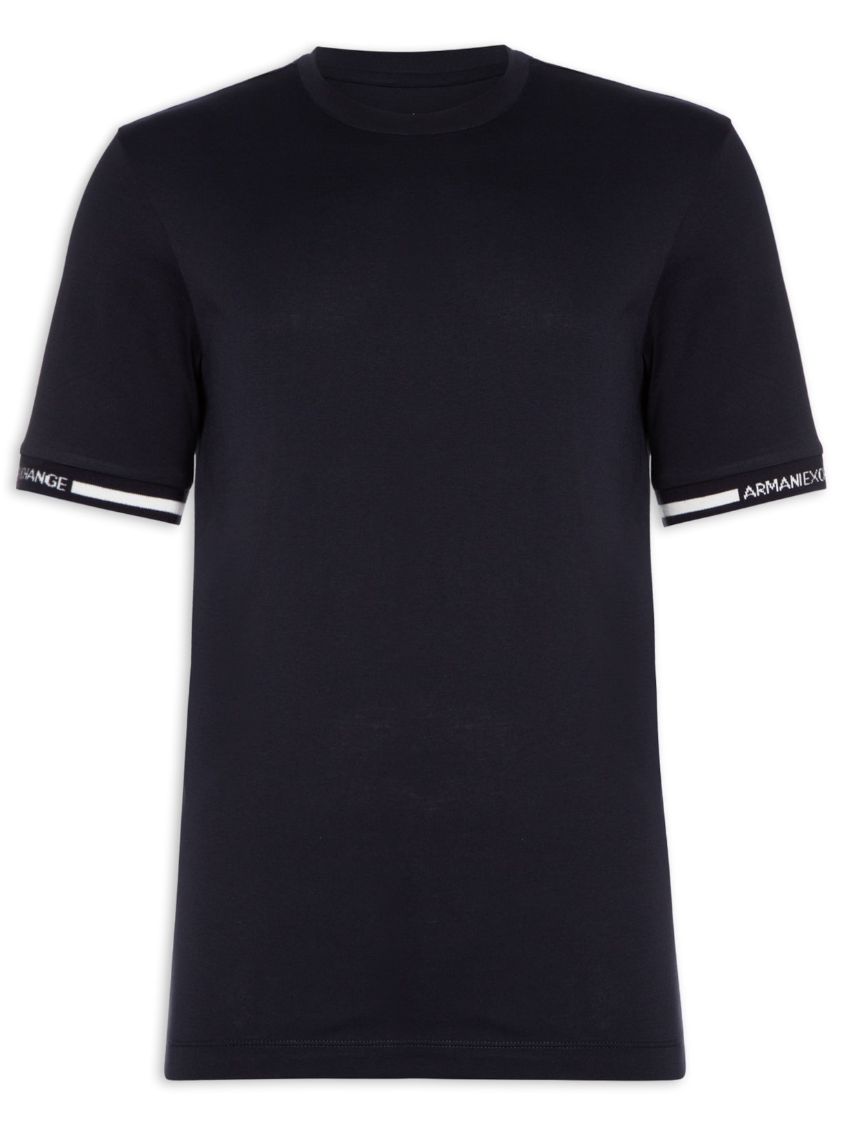 Camiseta Masculina Azul Armani Exchange