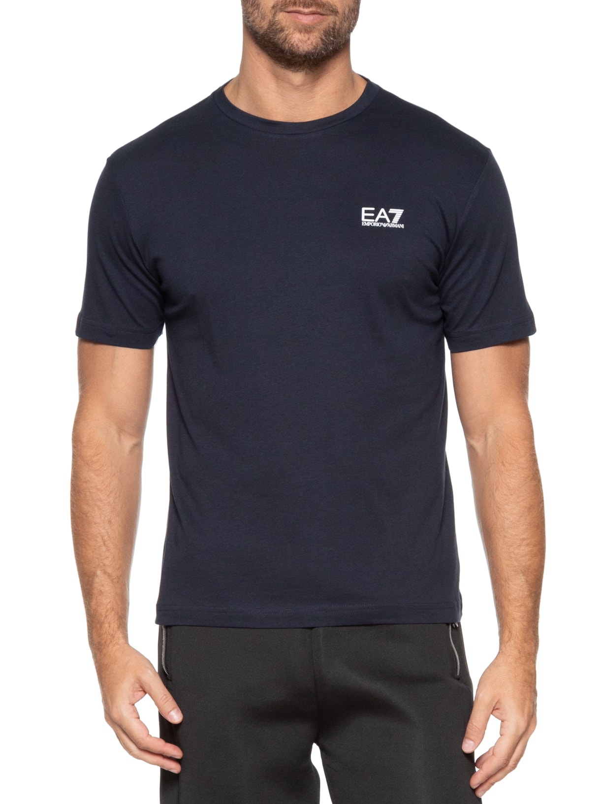 Camiseta Masculina Azul Ea7 Emporio Armani