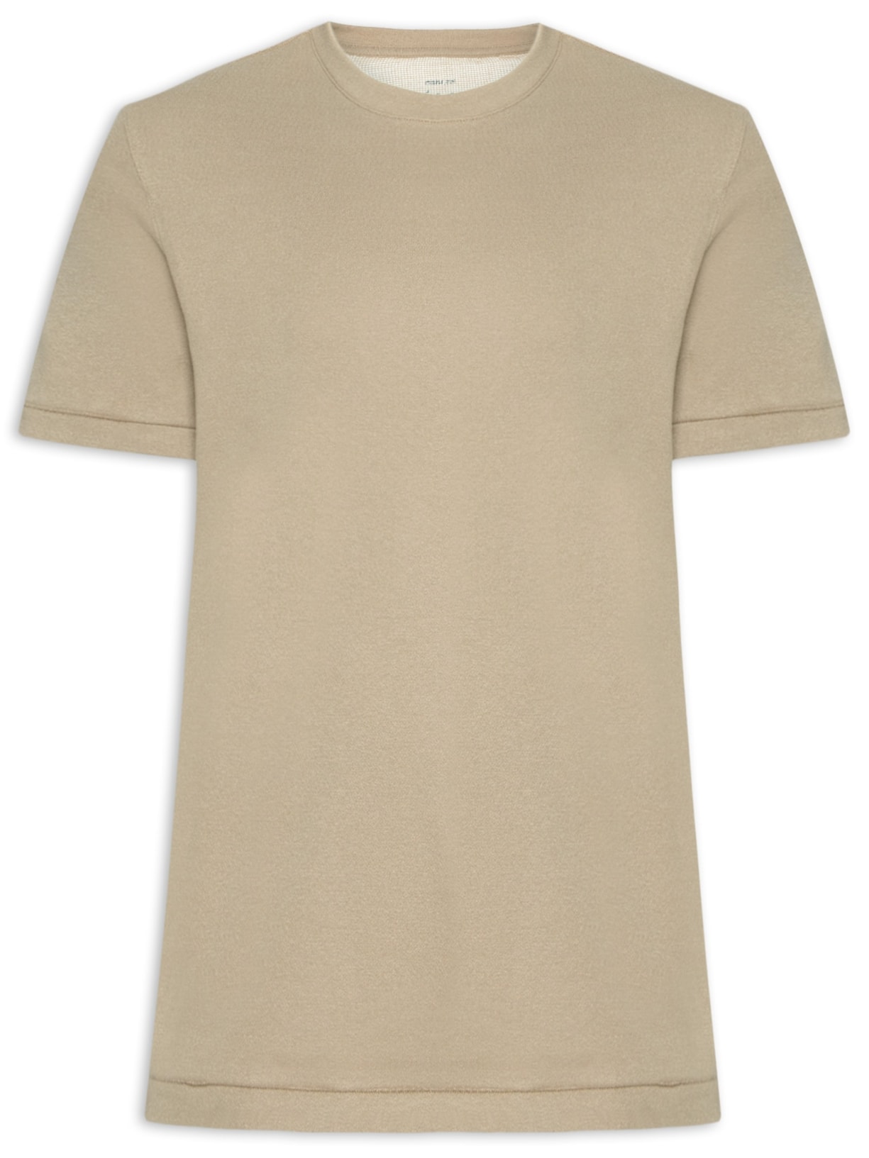 Camiseta Masculina Back Rustic Embroidered Mc Bege Osklen