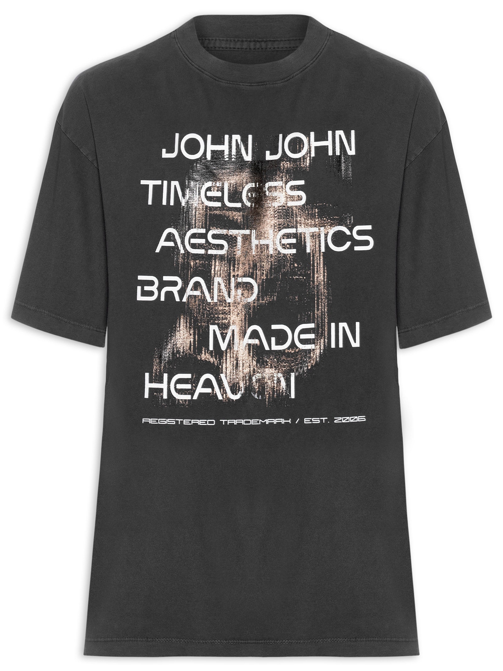 Camiseta Masculina Back to The Future - Cinza - John John