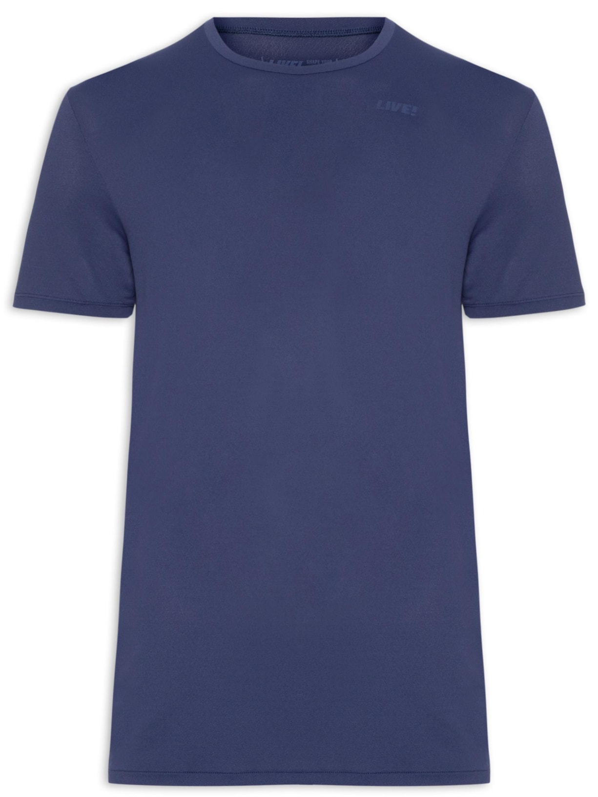 Camiseta Masculina Basic Comfort Men - Azul